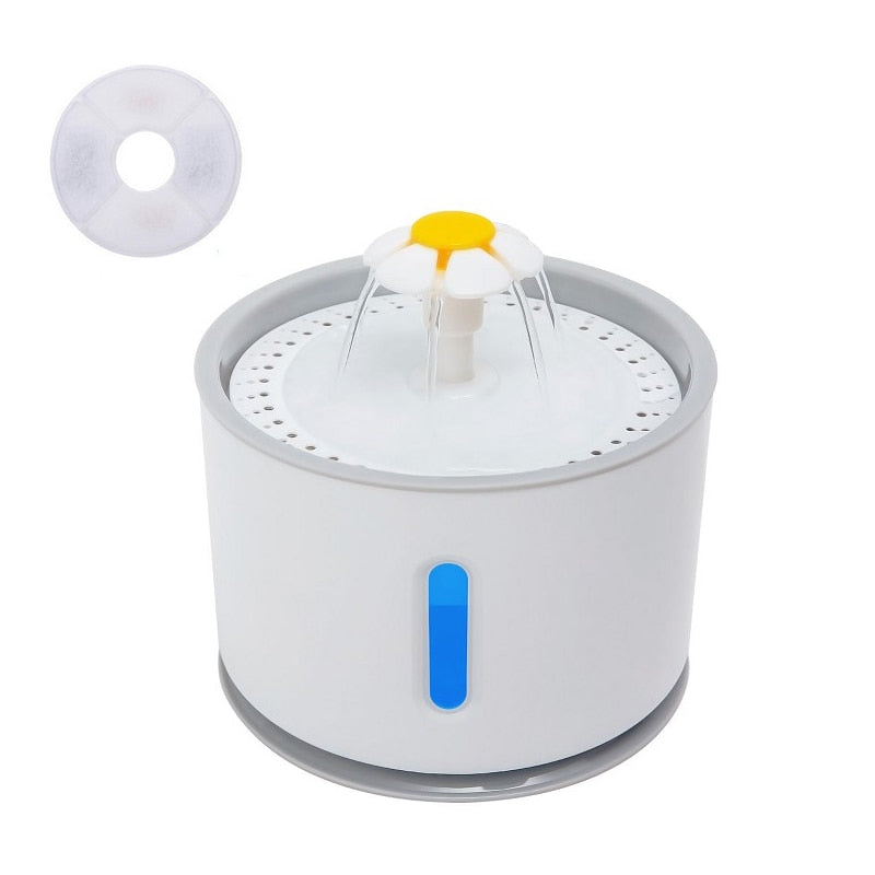 Water Fountain with LED lighting 5 pack filters 2.4L