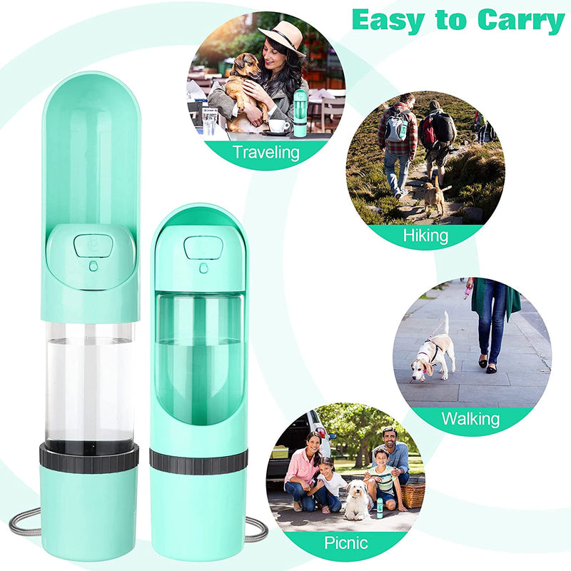 2 in 1 Portable Water Bottle for Dogs