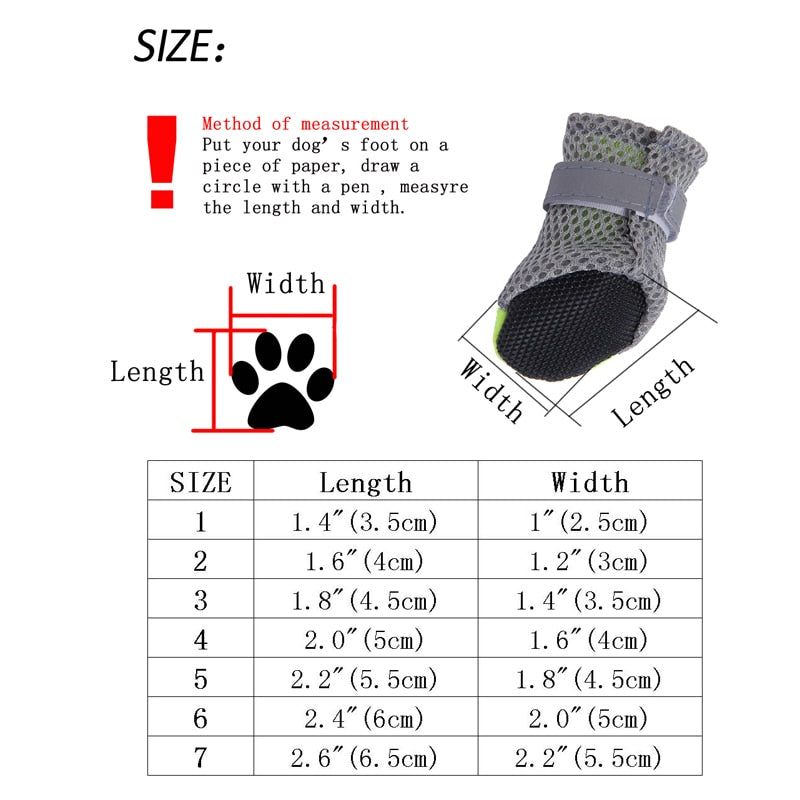 Pet Dog shoes Waterproof