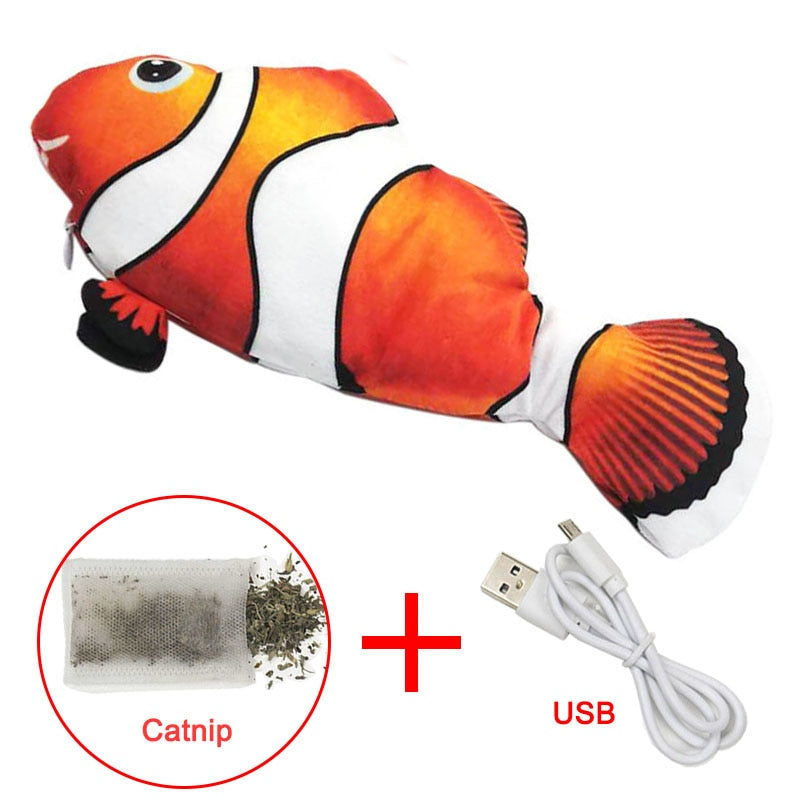 Electric Cat Toy Fish