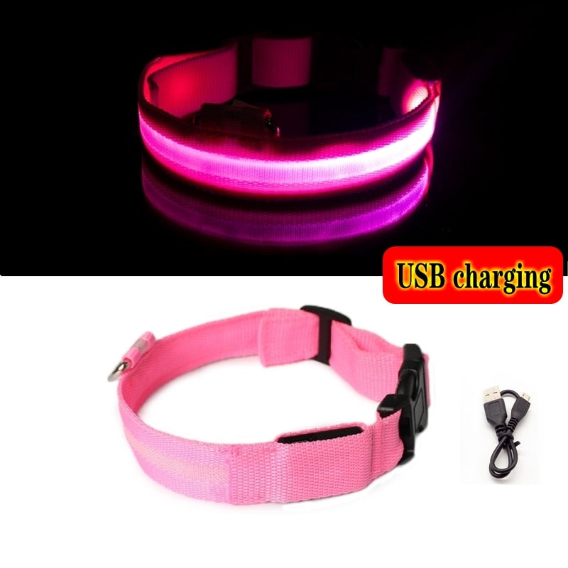 Dog Collar Led Light Anti-lost