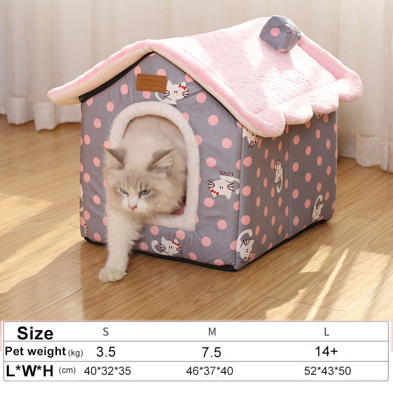 Foldable Cat House