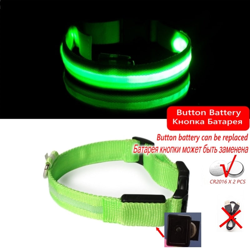 Dog Collar Led Light Anti-lost