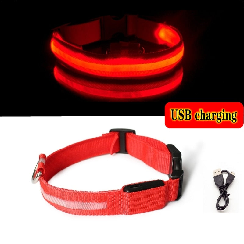 Dog Collar Led Light Anti-lost