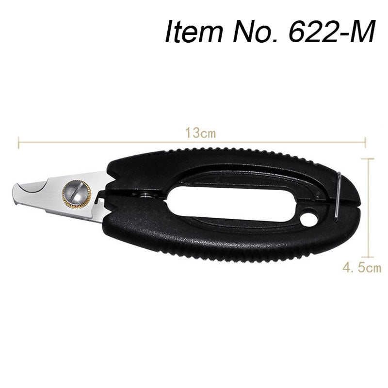 Professional Pet Cat Dog Nail Clipper Cutter With Sickle Stainless