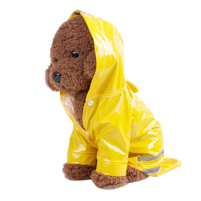 Summer Outdoor Puppy Pet Rain Coat S-XL