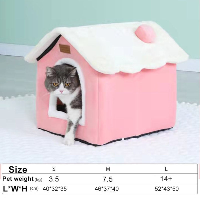 Foldable Cat House