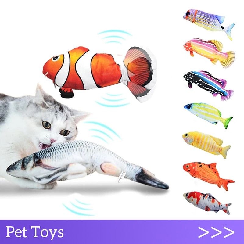 Electric Cat Toy Fish