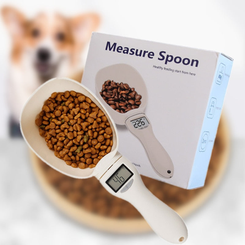 Pet Food Scale Dog Cat Feeding Bowl